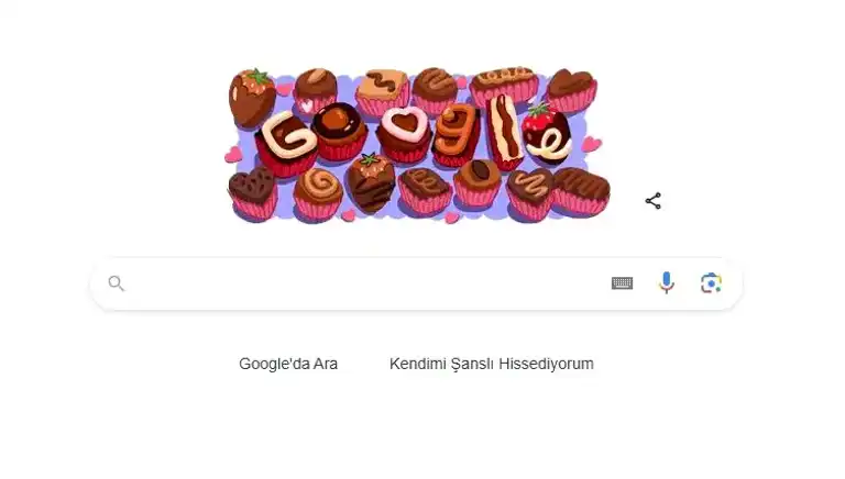 Google'dan 2025 Sevgililer Günü Doodle'ı